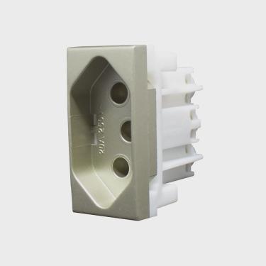 Imagem de Módulo Tomada 2p + t 20A Inova Pro Class Alumbra Champgne