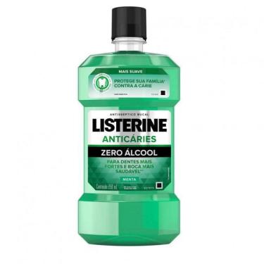 Imagem de Solução Bucal Listerine Anticaries Zero Alcool 250Ml
