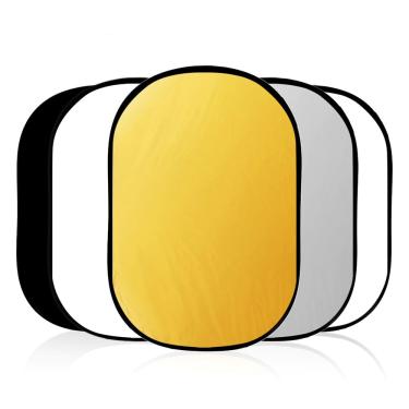 Imagem de Rebatedor Retangular Oval Fotográfico 5em1 - 60cm x 90cm