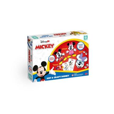 Imagem de Brinquedo Educativo Art  Craft Mickey Disney Jr Nig