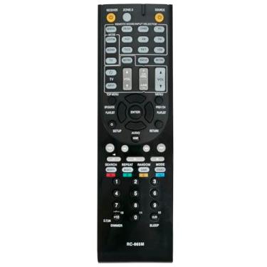Imagem de RC-865M substitui o controle remoto de áudio e vídeo compatível com receptor AV Onkyo TX-NR525, TXNR525, RC-866M, TX-NR315, TXNR315, TX-NR737, TXNR737, HT-R391, HT-R391 Receptores de Home Theater