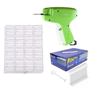 Imagem de Como Etiquetar Roupas Com Pistola 1 un. Fix Pin 2.000 un. 1.000 un. Etiqueta Preço Compre Agora Garanta o Seu Kit Completo