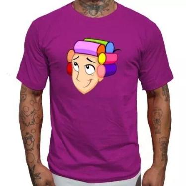 Imagem de Camiseta chaves personagens florinda - loja dinka, G, ROXO