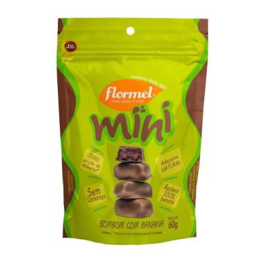 Imagem de Mini Bombom com Banana Flormel 60g