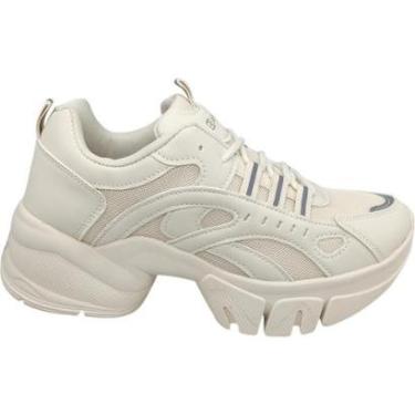 Imagem de Tênis Feminino Plataforma Sola Alta Crystal Refletivo Ramarim 2480231-Feminino