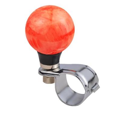 Imagem de Padaodao Manípulo de volante vermelho, manípulo giratório de bola para carro apto para a maioria dos MT em caminhões de automóveis SUV
