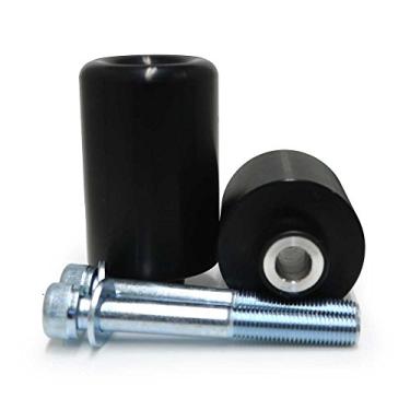 Imagem de Shogun Yamaha FZ6 FZ 6 2004 2005 2006 2007 2008 2009 2010 Black No Cut Frame Sliders - 750-6319 - Feito nos EUA