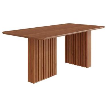 Imagem de Mesa de Jantar Retangular Ester 180x90 com Tampo em MDF - Cimol Móveis