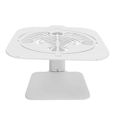 Imagem de Café pesando aço de aço carbono de aço de altura ajustável Proteção à prova d'água Proteção à barra para a máquina de café perfeita para casa e café Use design durável e estável (Padrão de café com leite branco)