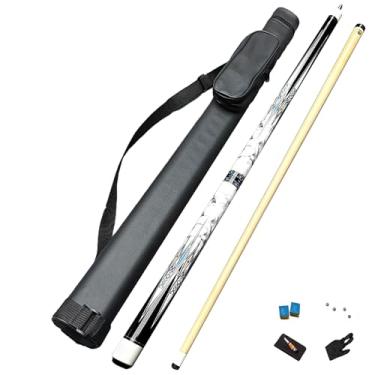 Imagem de Taco de Sinuca Profissional CQBXRD - Meia Estrutura Canadense em Maple, Comprimento 147cm (58in), Cabeça 11.5mm e 13mm (A Tacos de bilhar e acessórios+ barril de tacos, 11.5mm)