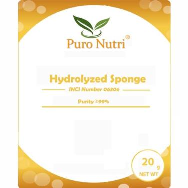 Imagem de 99% Spongilla Espícula Esponja Hidrolisada de Água Doce Condicionador de Pele Branco