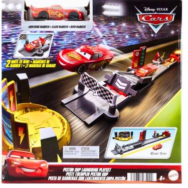 Imagem de Pista Lançador Disney Carros Relâmpago McQueen JDJ02 Mattel