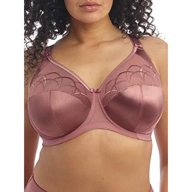 Imagem de Elomi Sutiã feminino plus size com aro aro aro todo com aro, Jacarandá, 46E