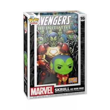 Imagem de Funko Capa Pop! Coleção Marvel Colecionável Vinil Figuras Quadrinhos Capas (Skrull como Homem de Ferro), 15689985