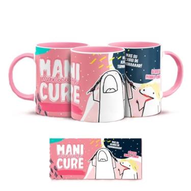 Imagem de Caneca Profissões em Porcelana – Estampa Variada de Carreiras (Manicure)