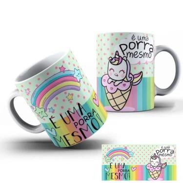 Imagem de Canecas Personalizadas Frases Indelicadas Unicórnio - loja dinka