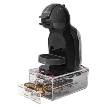 Imagem de Porta Cápsulas Café Dolce Gusto Em Acrílico Para 16 Capsulas