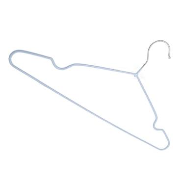 Imagem de Eujgoov Ternos de Casacos Calças Vestidos de Roupas Cabides Multifuncionais Plásticos Não Deslizantes para Adultos, Design de Economia de Espaço (Azul)