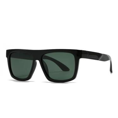 Imagem de Óculos de sol modernos estilo masculino (verde escuro)