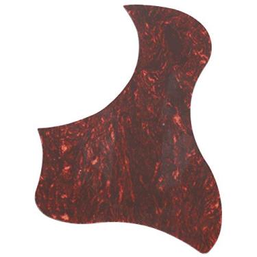Imagem de Drfeify Red Tartoise Shell Guitar Pickguard Adesivo Com Filme de Proteção para Escudo de Guitarra para Guitarristas Folclóricos