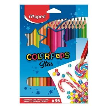 Imagem de Lápis De Cor Color Peps Star 36 Cores Maped