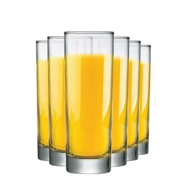 Imagem de Jogo de Copos de Vidro Tubo 300ml, 6pcs - Ruvolo