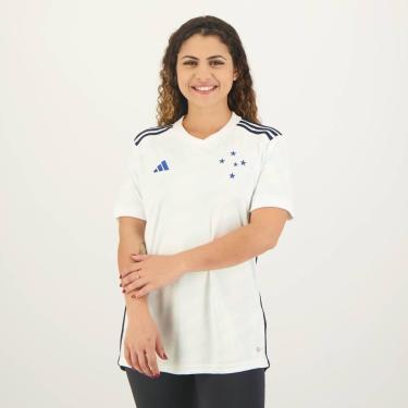 Imagem de Camisa Adidas Cruzeiro II 2023 Feminina-Feminino