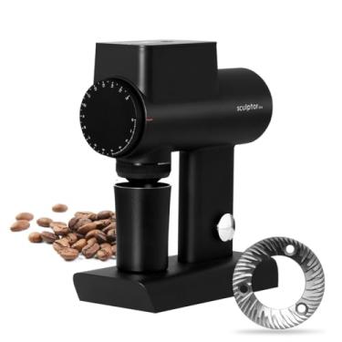 Imagem de Moedor de Café Elétrico com Ajuste Contínuo de Moagem, Ideal para Pour Over, Prensa Francesa e Cold Brew - Preto