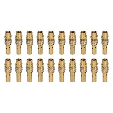 Imagem de 20pcs de Soldagem Tocha de Contato Com o Bico de Difusor de Gás, M6 X M8 X 42mm para Pistolas de 15ak Mig Mag, Excelente Condutividade Térmica e Fácil de Instalar