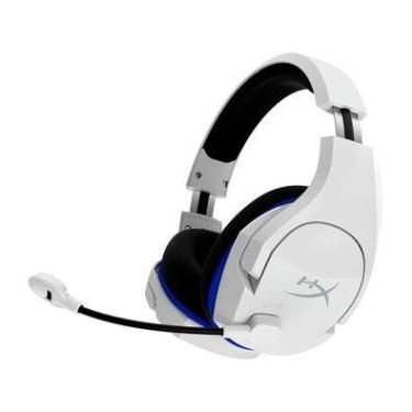 Imagem de Headset Gamer Sem Fio Hyperx, Cloud Stinger Core, USB, PS4 PS5, PC Branco - 4p5j1aa