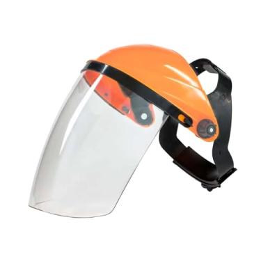 Imagem de Esquirla Proteção de máscara de escudo de rosto completo, homens reutilizáveis ​​homens anti -detritos protetores de tampa face, Claro