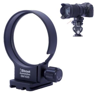 Imagem de iShoot Anel de montagem de tripé de colar de lente compatível com Sigma 16-300 mm F3.5-6.7 DC OS (montagem E/X/L/RF), suporte de suporte de lente inferior é Arca-Swiss Fit placa de liberação rápida