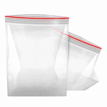 Imagem de Saco Plástico Hermético com Zip Lock, 9 x 6 cm, 500 Unidades, Transparente