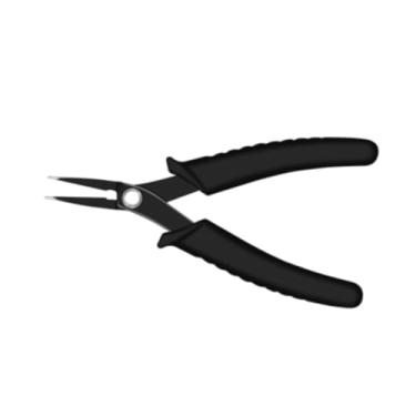 Imagem de Baoblaze Cortador de cabo de fio elétrico, tesoura de fio, cabo ergonômico e confortável, ferramenta de corte de alto desempenho, empilhadeira de metal para, Alça Preta