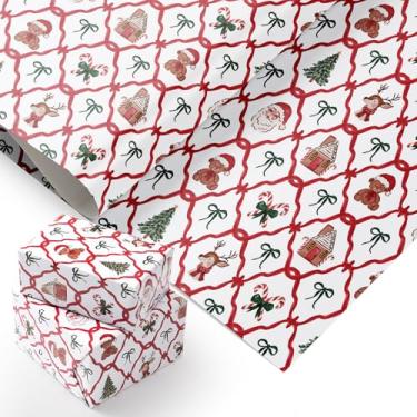 Imagem de PlandRichW Papel de embrulho de Natal 25CS402