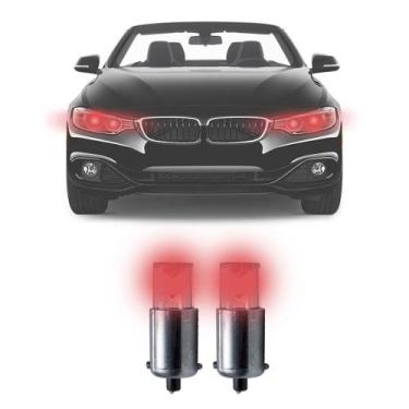 Imagem de Lampada de Led 69 T10 Automotiva Universal Vermelho 2 Unidades - Shekp
