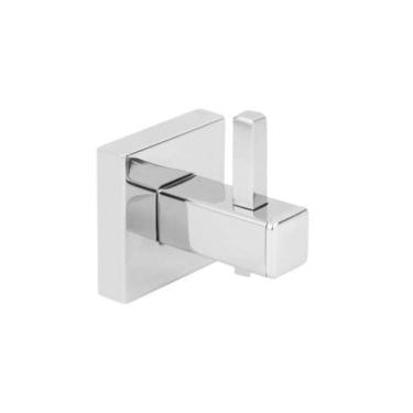 Imagem de Kit com 3 Cabides Inox Square SQ12060 Ducon Metais Cromado