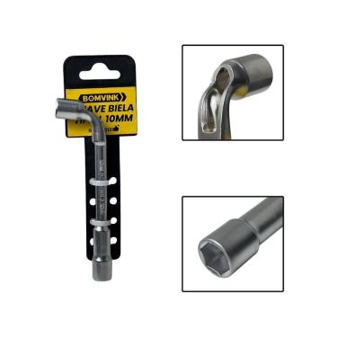 Imagem de Chave Biela Tipo L De 10Mm Vazada