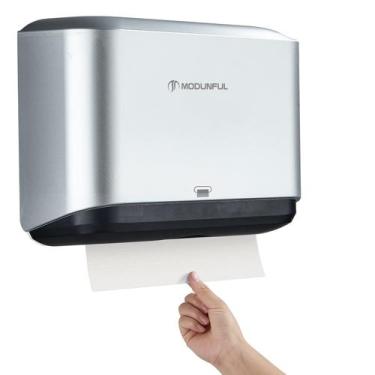 Imagem de Dispensador de toalhas de mão com três dobras modunful C Fold 200 folh