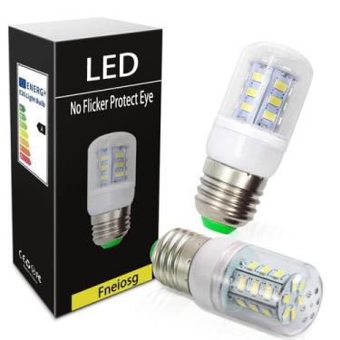 Imagem de Lâmpada LED para geladeira Fneiosg E26 3,5 W 500 ML 6000 K, pacote com