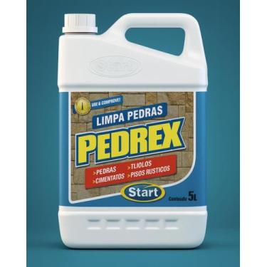 Imagem de Detergente Desincrustante Pedrex Start 5L  Limpeza de Pedras e Pisos R