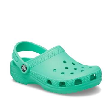 Imagem de Crocs Tamancos clássicos para bebês e meninas (infantil), Lagoa, 37/38 EU