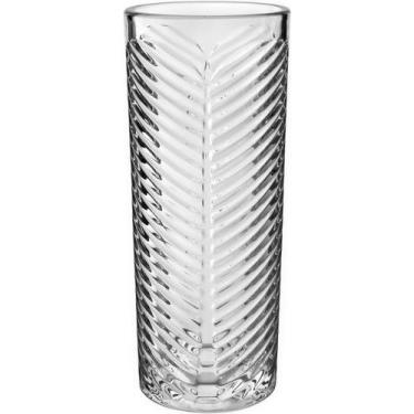 Imagem de VASO DECORATIVO PLANTA REDONDO HOME&CO VIDRO 24x10x10cm TRANSPARENTE