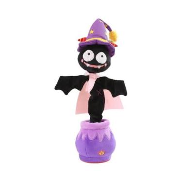 Imagem de Bonecos De Pelúcia Elétricos Super Macios De 40cm, Papai Noel, Morcego