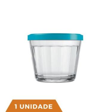 Imagem de 1 Pote Americano Vidro C/Tampa Cores Amlimento 150ml Nadir - NADIR FIG
