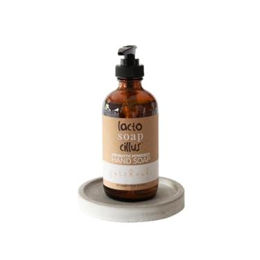 Imagem de Lactosoapcillus sabonete probiótico para as mãos - naturalmente refrescante - patchouli - natural e vegano com os melhores óleos essenciais que amam a pele, sabonete calmante para as mãos