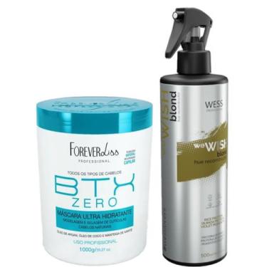 Imagem de Forever Botox Zero 1Kg + Wess We Wish Blond 500ml - FOREVER/WESS