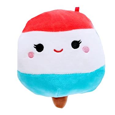 Imagem de Squishmallows Oficial Kellytoy Food Squad Plush Toys Soft Plush Animal (8 Inch, Lelila Popsicle)