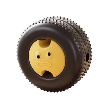 Imagem de Stgfyxgs Brinquedo Interativo de Silicone para Cães, Dispensador de Comida, Recompensa, Mastigação E Enriquecimento para Pequenos Animais, Porcos, Pneus