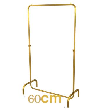 Imagem de Arara Desfile 60cm para Roupas Reforçada Altura Regulável - 